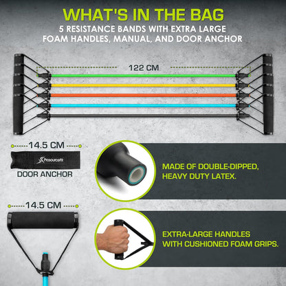 fit Tube Resistance Bands Sets